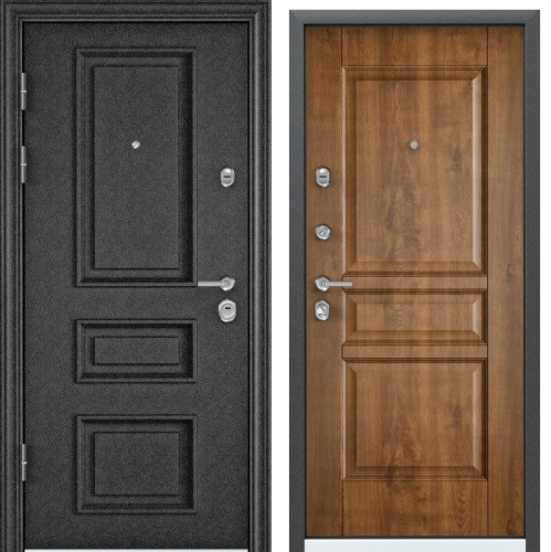 РАСПРОДАЖА: Входная дверь с выставки 860*2050 левая Ultimatum M МP FL-1 Чёрный шёлк - PK-8U Дуб медовый РАСПРОДАЖА: Входная дверь с выставки 860*2050 левая Ultimatum M МP FL-1 Чёрный шёлк - PK-8U Дуб медовый